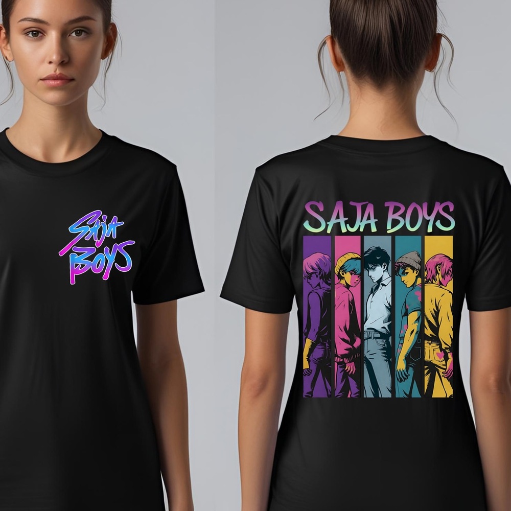 Saja Boys Kpop Demon Hunters Adult Graphic Tee